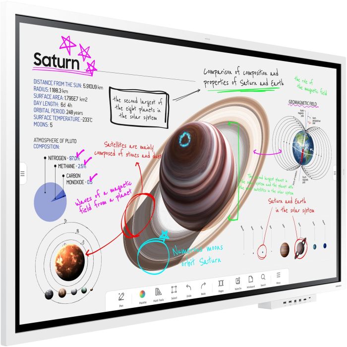 Samsung WM65B Flip Pro 65'' 4K UHD MultiTouch LCD con HDMI/DisplayPort/USB-C, Altavoces, Color Blanco/Gris 12 Samsung WM65B Flip Pro 65'' 4K UHD MultiTouch LCD con HDMI/DisplayPort/USB-C, Altavoces, Color Blanco/Gris 12