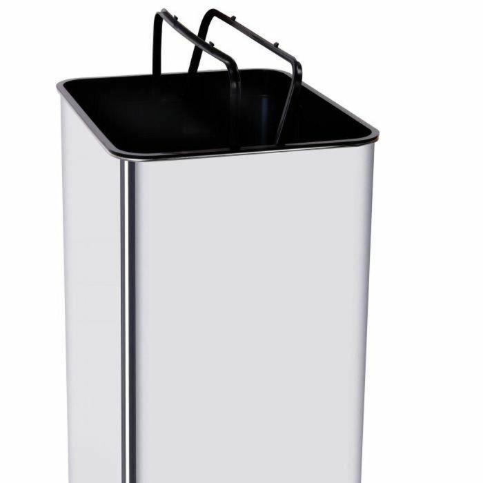 Kitchen Move PARKSIDE Bote de Basura Automático 50L Acero Inoxidable Cepillado Rectangular con Fleje Tapa Manos Libres 2 Kitchen Move PARKSIDE Bote de Basura Automático 50L Acero Inoxidable Cepillado Rectangular con Fleje Tapa Manos Libres 2