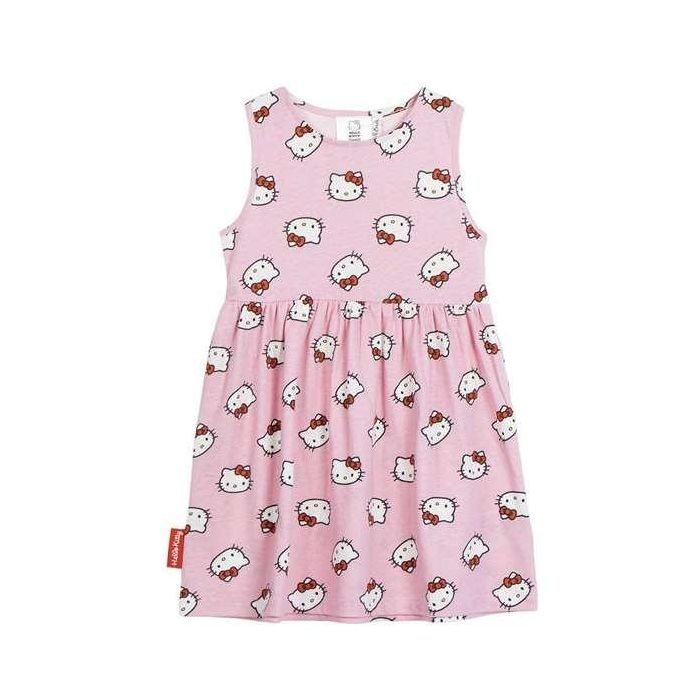 Vestido single jersey hello kitty 6 años Vestido single jersey hello kitty 6 años