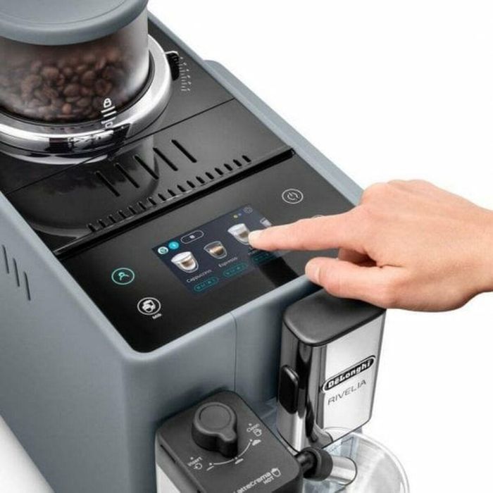 Cafetera Superautomática DeLonghi Rivelia EXAM440.55.G Gris 1450 W 4