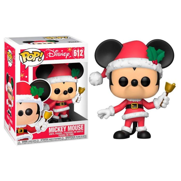 Funko POP Disney Holiday Mickey Figura de Vinilo 9cm