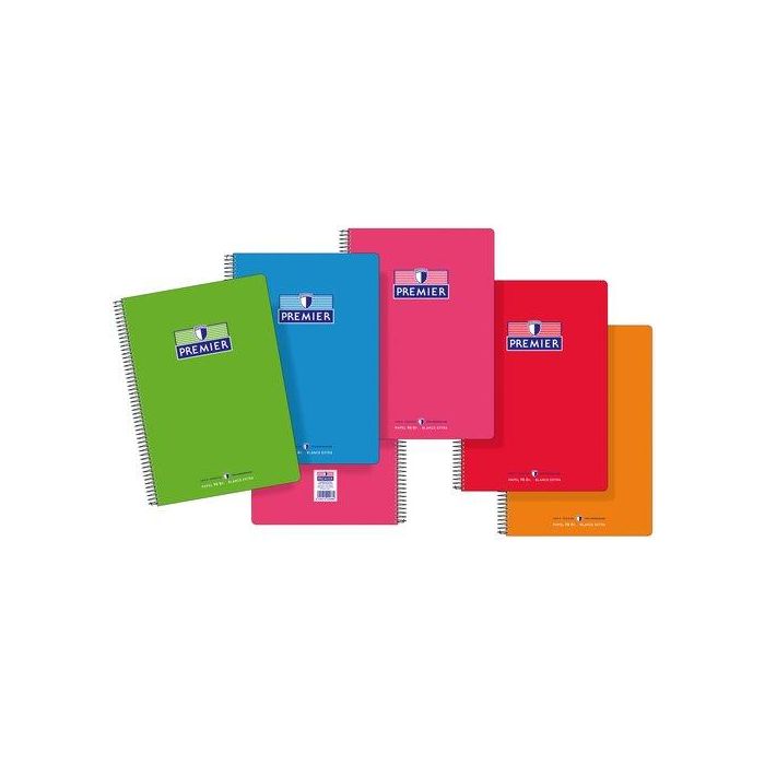 Bloc Zorr.Tauro Premier Tapa Dura 4º 80H. Cuadric.4X4 90G (Set de 8)