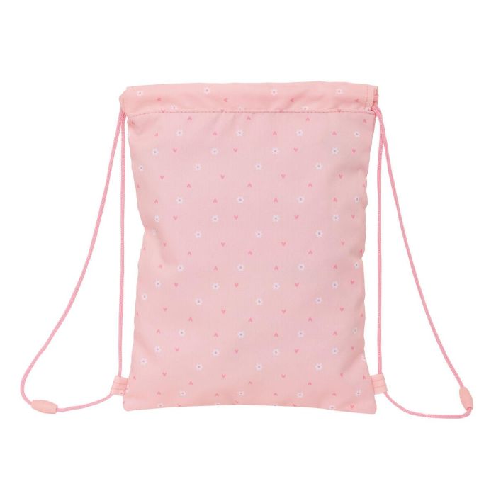 Bolsa Mochila con Cuerdas Safta Bunny Rosa 26 x 34 x 1 cm 1 Bolsa Mochila con Cuerdas Safta Bunny Rosa 26 x 34 x 1 cm 1