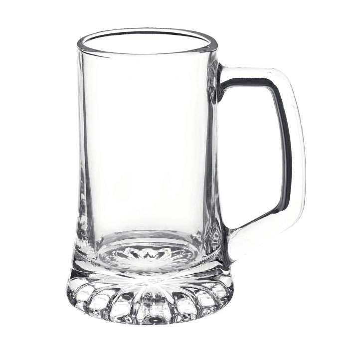 Bormioli Rocco Jarras de Cerveza Stern Set de 6 Vidrio Transparente 29 cL Apto Lavavajillas Fabricado en Italia