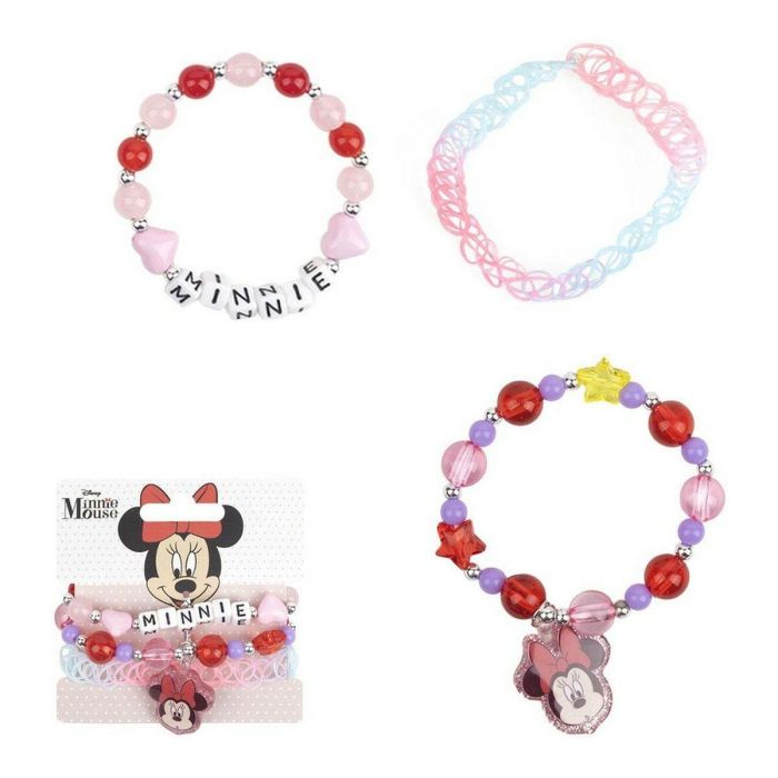Bisuteria pulsera infantil minnie 8.0 x 8.0 x 1.0 cm Bisuteria pulsera infantil minnie 8.0 x 8.0 x 1.0 cm