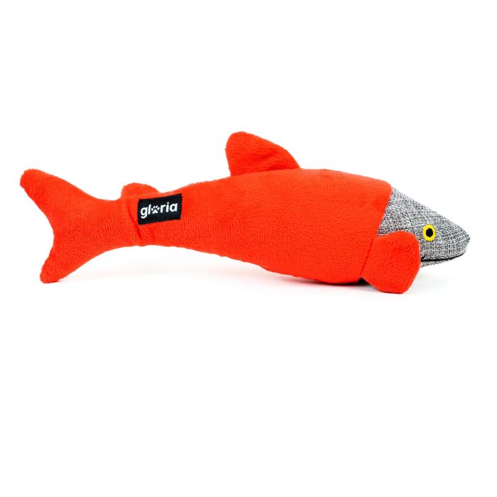 Gloria Peluche Leed Pez para Perro, Juguete Blando y Divertido con Squeaker Integrado, Hecho de Poliéster para Estimular la Curiosidad Natural y el Juego 0 Gloria Peluche Leed Pez para Perro, Juguete Blando y Divertido con Squeaker Integrado, Hecho de Poliéster para Estimular la Curiosidad Natural y el Juego 0