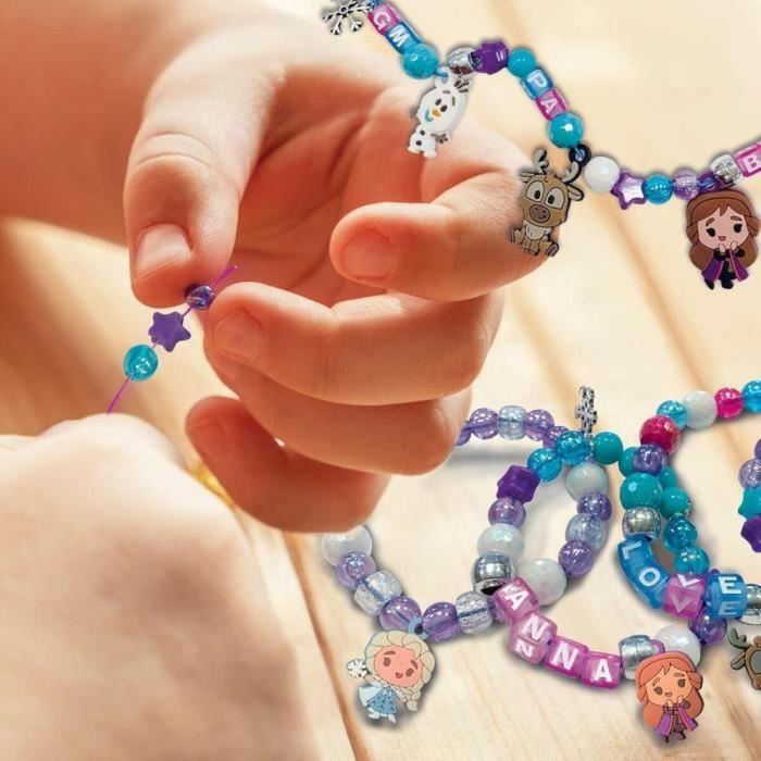 Kit para crear joyas - Lisciani - FROZEN - Caja con cerradura - Cuentas de colores - Charms de Frozen 1 Kit para crear joyas - Lisciani - FROZEN - Caja con cerradura - Cuentas de colores - Charms de Frozen 1