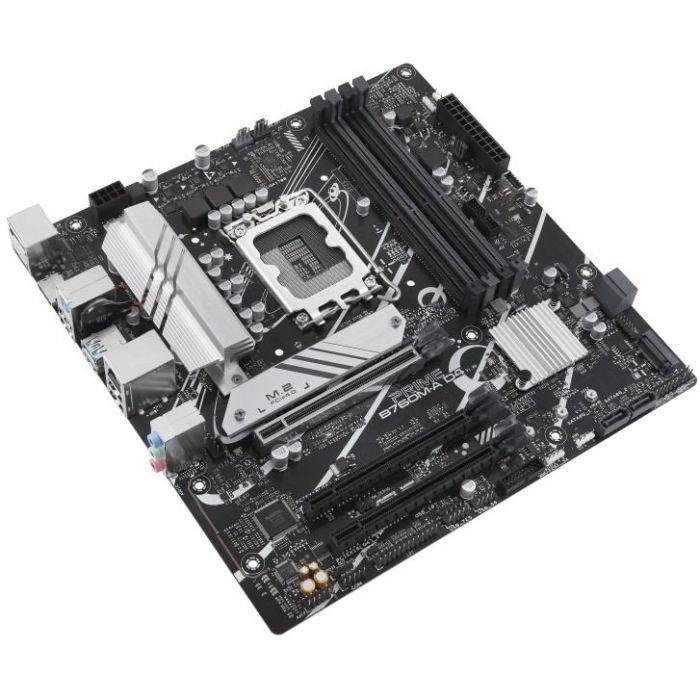 ASUS Prime B760M-A D4-CSM Placa Base Intel B760 Socket 1700 Micro ATX DDR4 para 14a/13a/12a Gen Intel Core 3