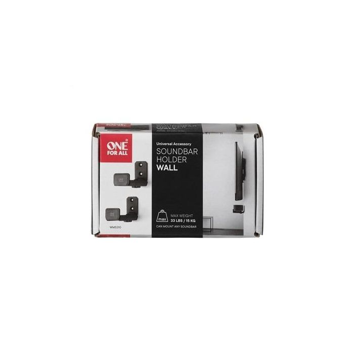 One For All WM5310 Soporte para Barra de Sonido Plano VESA 8716184076374 8