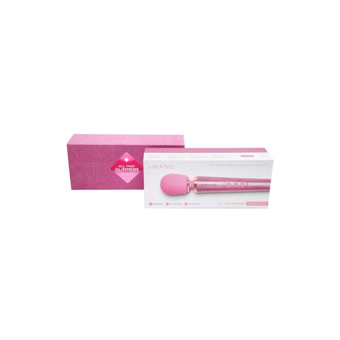 Vibrador Le Wand All That Glimmers Set Rosa Vibrador Le Wand All That Glimmers Set Rosa
