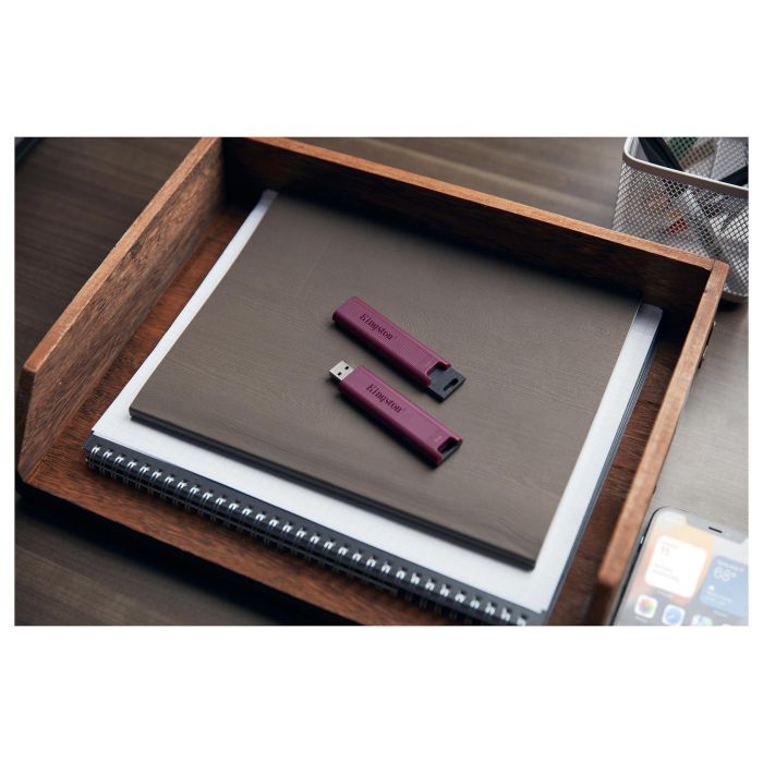 Kingston DataTraveler Ultimate GT USB 3.2 Gen 2, 1TB, 1000MB/s Lectura, 900MB/s Escritura, Rojo 5