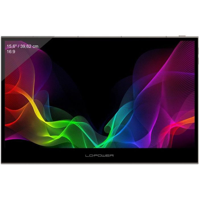 LC-Power LC-M16-4K-UHD-P-OLED Monitor Portátil Táctil 15.6" 4K Ultra HD OLED 1ms Antracita USB-C 1 LC-Power LC-M16-4K-UHD-P-OLED Monitor Portátil Táctil 15.6" 4K Ultra HD OLED 1ms Antracita USB-C 1