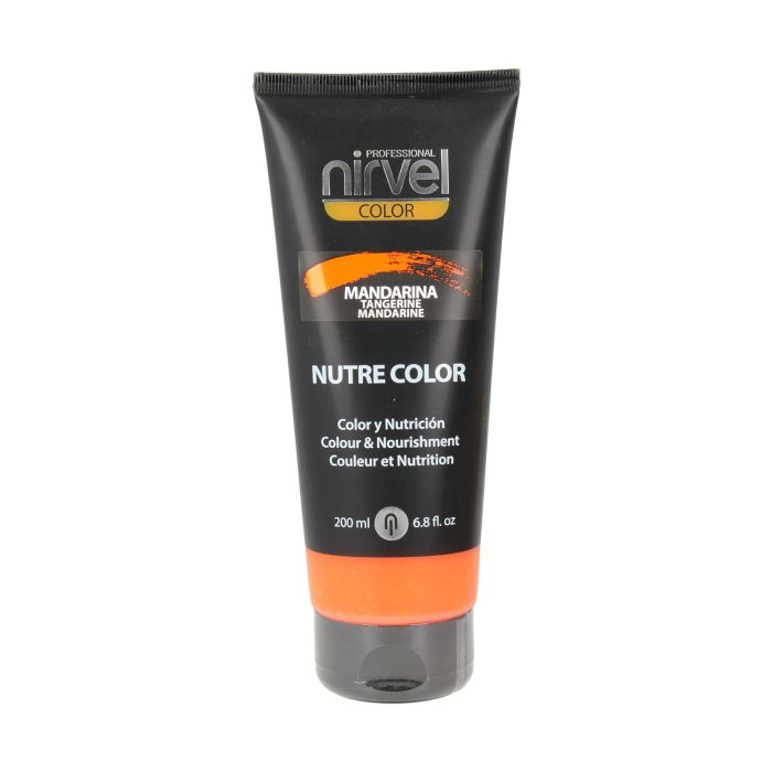 Nirvel Nutre Color Fluor Mandarina - Tinte para Cabello 200ml - Colores Flúor Vivos y Brillantes Nirvel Nutre Color Fluor Mandarina - Tinte para Cabello 200ml - Colores Flúor Vivos y Brillantes