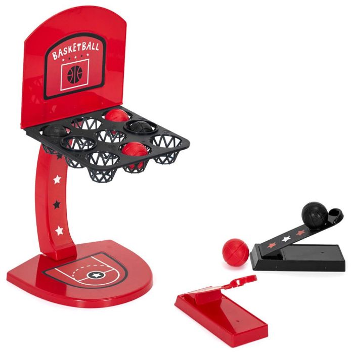 Mister Gadget Juego Baloncesto Escritorio 3 en Raya con 9 Cestas y Lanzadores 1 Mister Gadget Juego Baloncesto Escritorio 3 en Raya con 9 Cestas y Lanzadores 1
