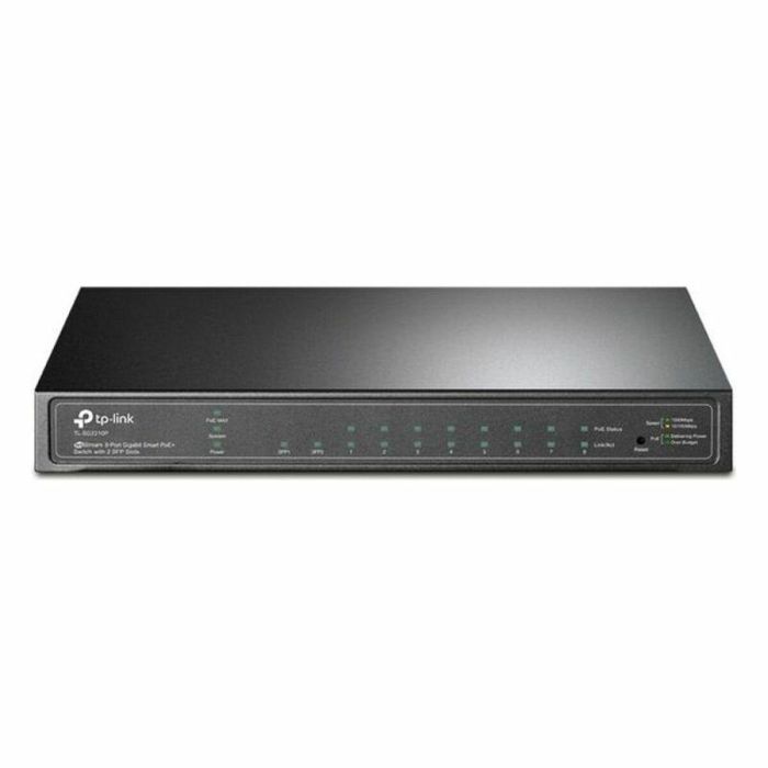 TP-LINK TL-SG2210P switch Gestionado L2/L4 Gigabit Ethernet (10/100/1000) Energía sobre Ethernet (PoE) Negro