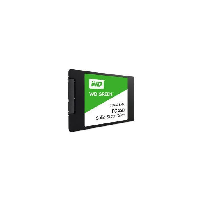 Western Digital WD Green SSD 240 GB SATA III 6 Gb/s 2.5" Interno para PC de Escritorio y Portátil, Mayor Velocidad y Fiabilidad 1