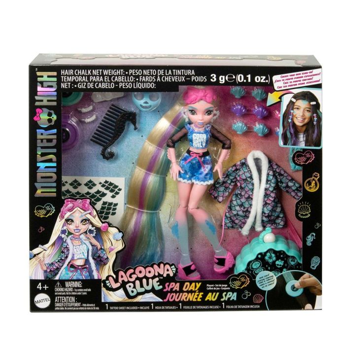 Monster High Lagoona Blue Spa Day Hky69 Mattel 1