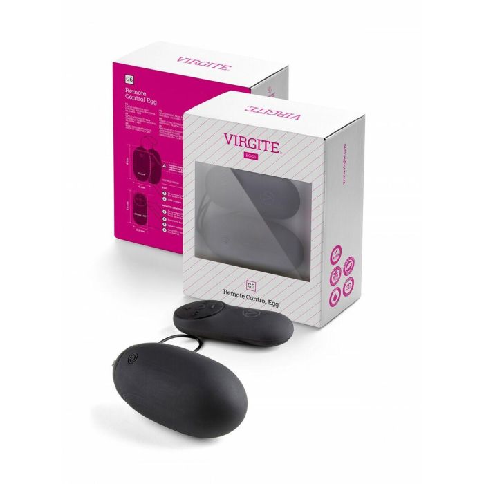 Huevo Vibrador Virgite Negro 4 Huevo Vibrador Virgite Negro 4