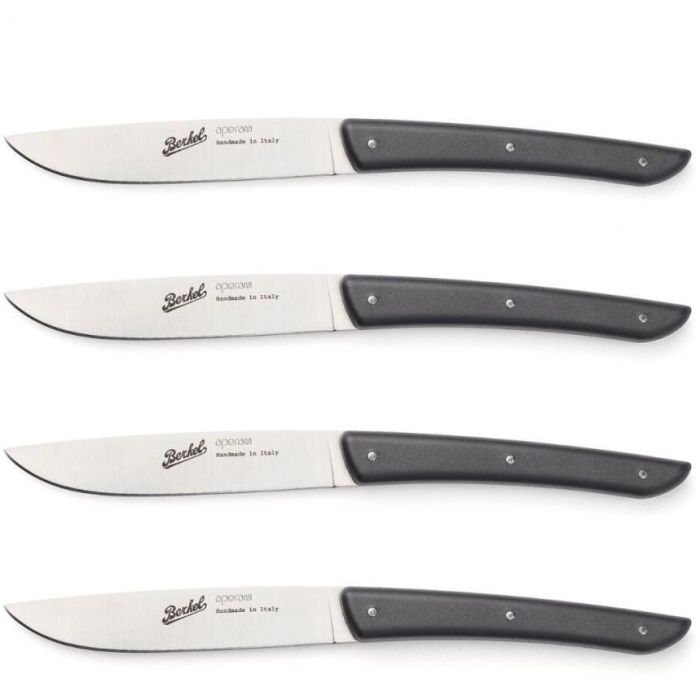Berkel Steakmesser-Set 4-tlg. Color nero 0 Berkel Steakmesser-Set 4-tlg. Color nero 0