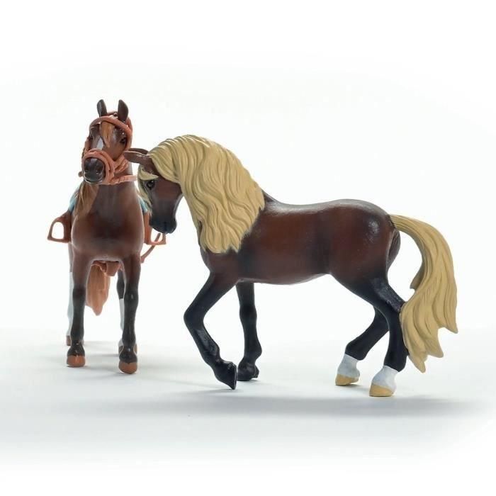 Mis primeros caballos peruanos de paso, 2 figuras de caballos, SCHLEICH 42738 Horse Club, 5 años 2