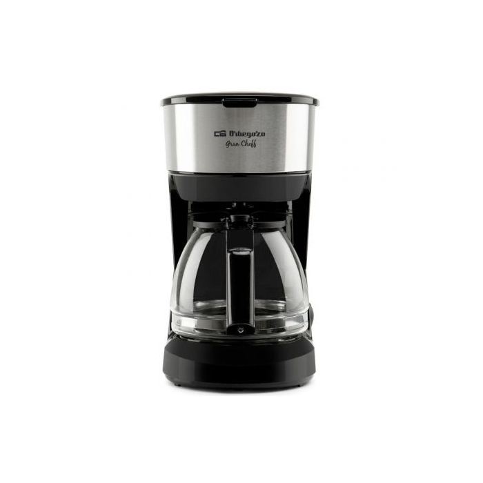 Cafetera de Goteo Orbegozo CG 4506/ 6 Tazas/ Negra y Plata 1