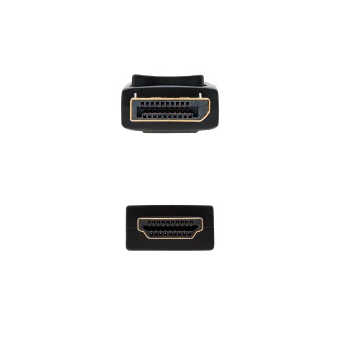 Cable Conversor Nanocable 10.15.4300/ Displayport Macho - HDMI Macho/ 50cm/ Negro 2 Cable Conversor Nanocable 10.15.4300/ Displayport Macho - HDMI Macho/ 50cm/ Negro 2