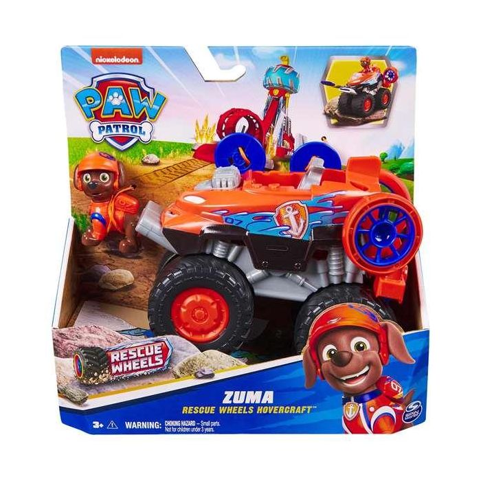 Vehículo paw patrol rescue wheels 22,86x22,86x9,53 cm - modelos surtidos 6