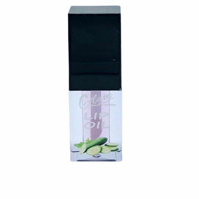 Glam Of Sweden Lip Oil #cucumber, Aceite Labial de Pepino Hidratante y Transparente 4 ml