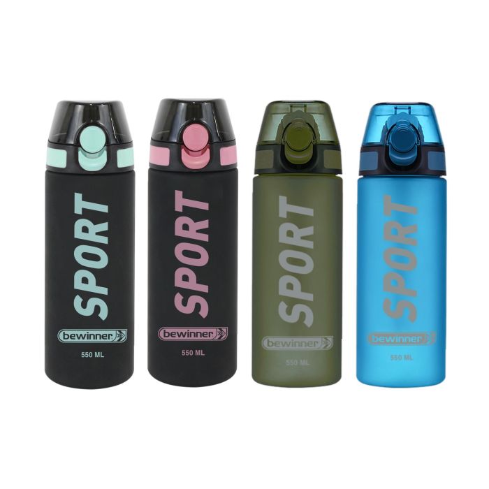 Botella de Agua Sport 550 ml - Bewinner (12 Unidades) 5 Botella de Agua Sport 550 ml - Bewinner (12 Unidades) 5