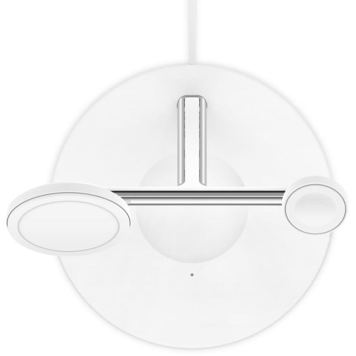 Belkin Cargador MagSafe 3 en 1 para iPhone Serie 12/13, Blanco 7 Belkin Cargador MagSafe 3 en 1 para iPhone Serie 12/13, Blanco 7