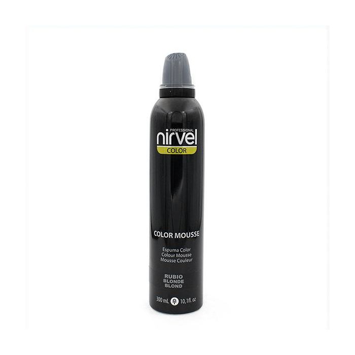 Nirvel Mousse Color Rubio 300 Ml - Color y Fijación Nirvel Mousse Color Rubio 300 Ml - Color y Fijación
