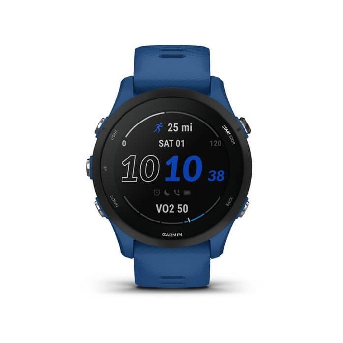 Garmin Forerunner 255 Reloj GPS para Correr y Deportes, Monitor Frecuencia Cardíaca, Azul, 49 g 1 Garmin Forerunner 255 Reloj GPS para Correr y Deportes, Monitor Frecuencia Cardíaca, Azul, 49 g 1