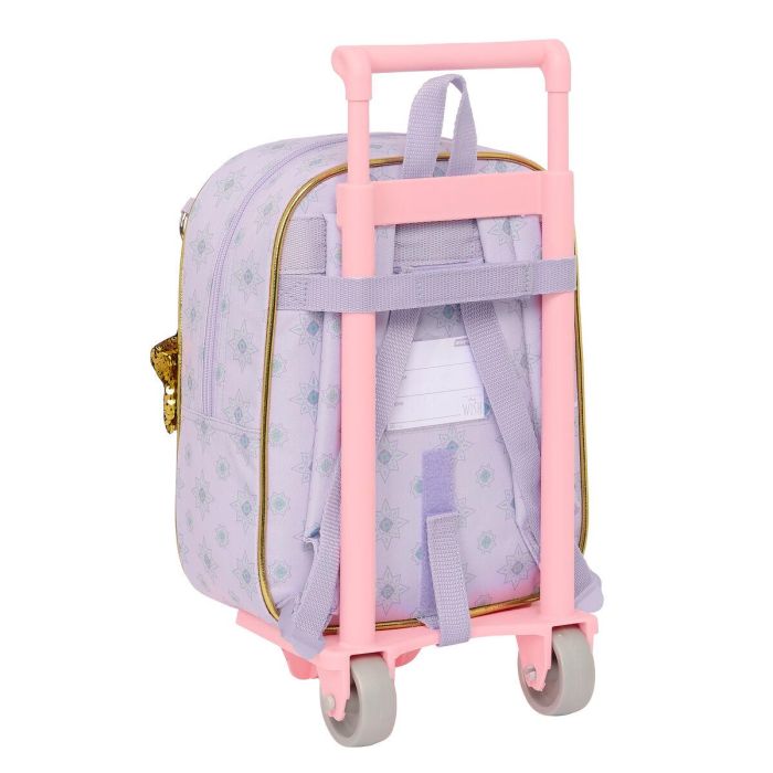 Mochila Escolar con Ruedas Wish Lila 22 x 27 x 10 cm 1