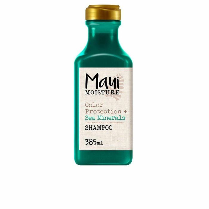 Maui Sea Minerals Champú Protección Color Cabellos Teñidos con Algas y Minerales Marinos, Vegano, para Brillo e Hidratación 385 ml