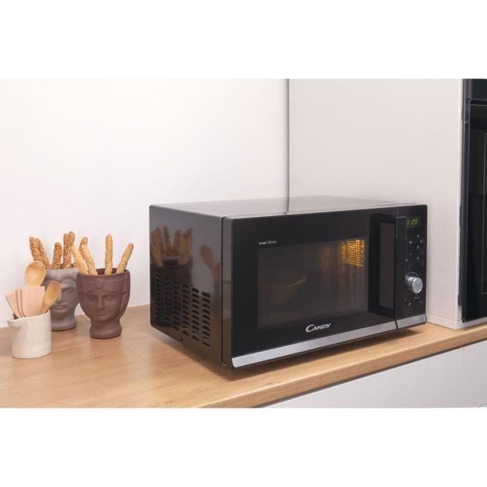 CMGA23TNDB Microondas CANDY Moderna Grill - 20L - MO: 700W - Grill: 1000W - Función de descongelación por peso UI digital - Negro 1 CMGA23TNDB Microondas CANDY Moderna Grill - 20L - MO: 700W - Grill: 1000W - Función de descongelación por peso UI digital - Negro 1