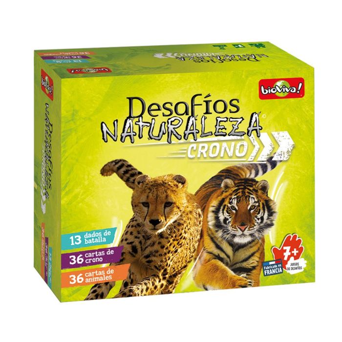 Juego de cartas Desafíos Naturaleza Crono Juego de cartas Desafíos Naturaleza Crono