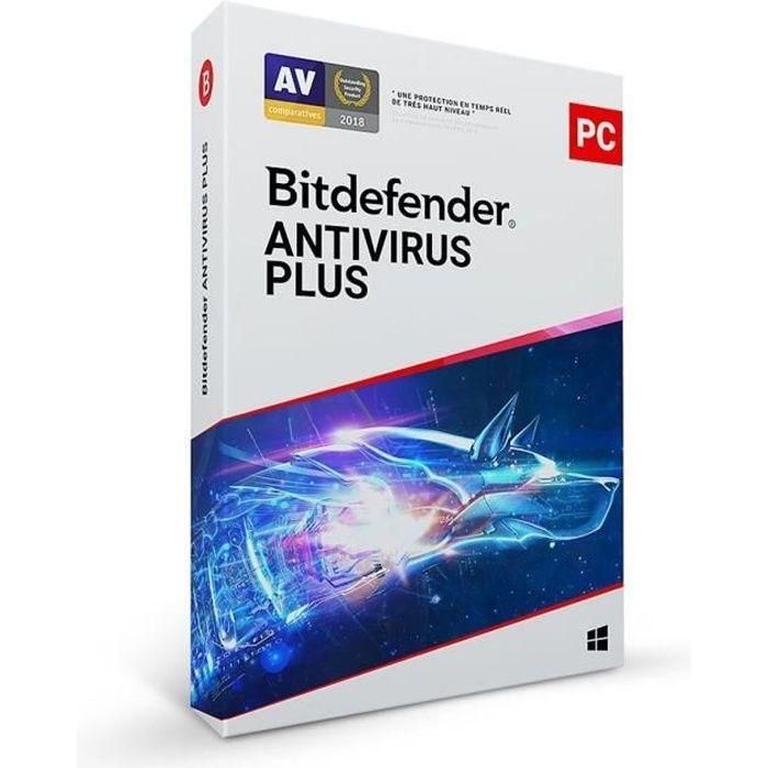 Bitdefender Antivirus Plus - 3 PC - 2 años