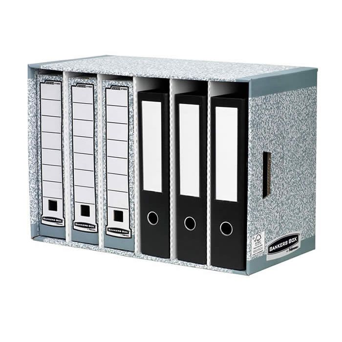 Clasificador bankers box automático para archivadores 6 compartimentos (01880eu) 0