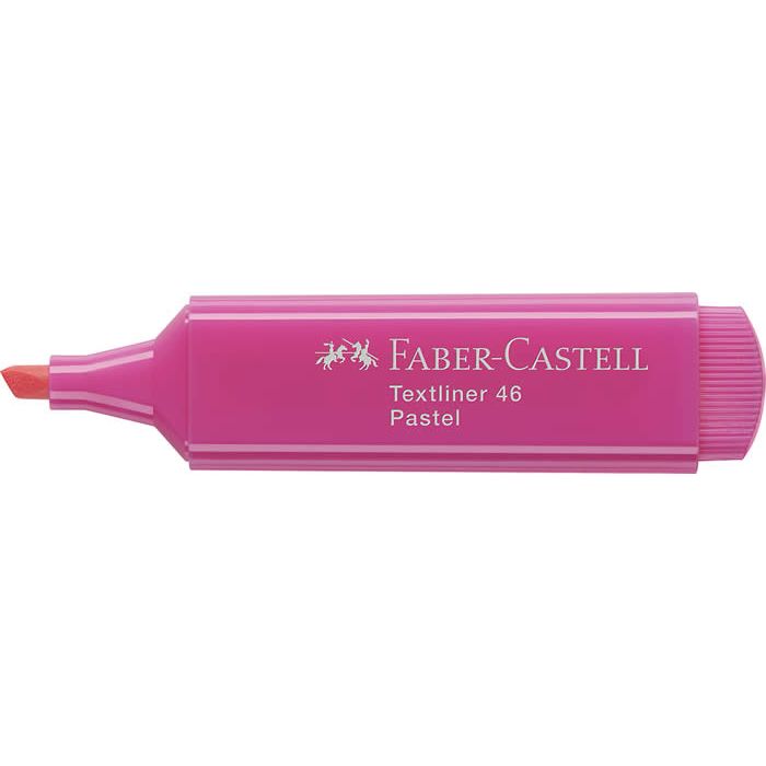 Marcadores Fluorescentes FABER-CASTELL Textliner 1546 Pastel