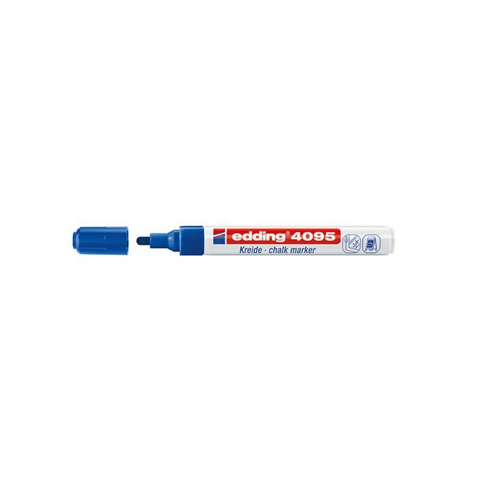 Edding marcador de tiza líquida 4095 azul