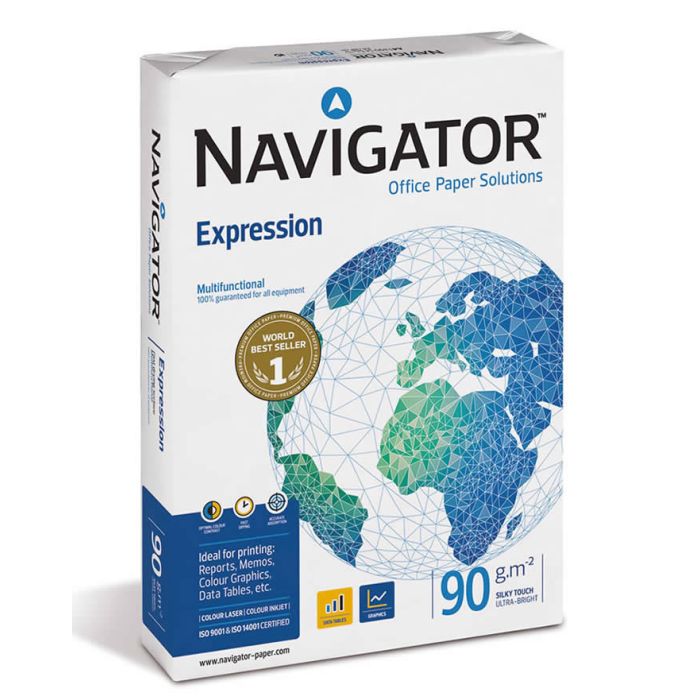 Papel navigator a4 90 grs. 500 hojas (108808) 0
