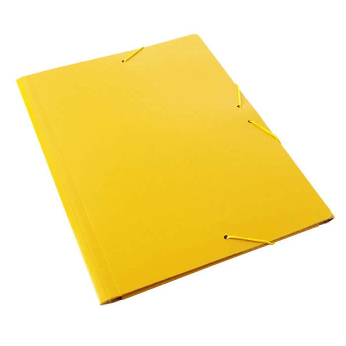 Carpeta cartón gofrado fabrisa ejecutivo fº solapa amarillo (15846) 0