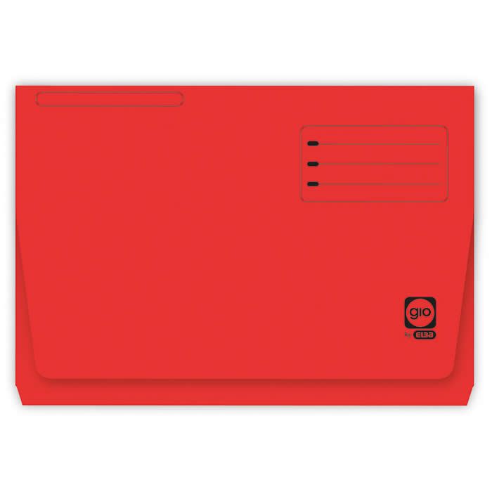 Subcarpeta gio pocket solapa y fuelle fº rojo (400040684) 0