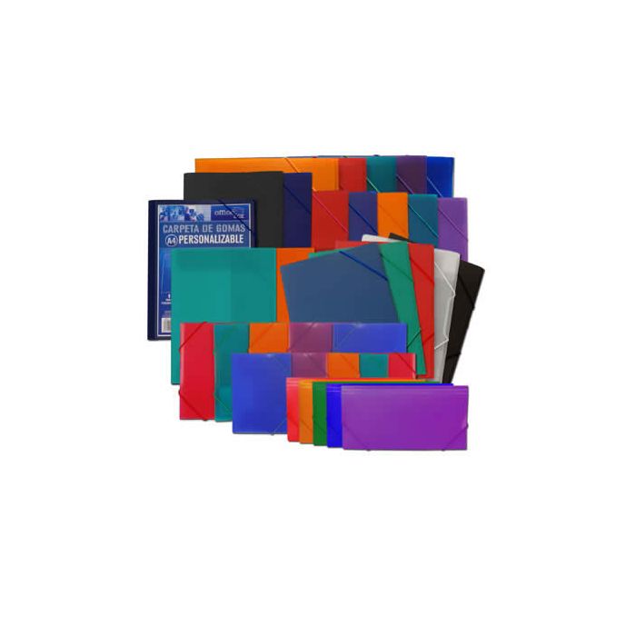 Carpeta o. box con goma supra recibos col. surt. (50815) 0 Carpeta o. box con goma supra recibos col. surt. (50815) 0