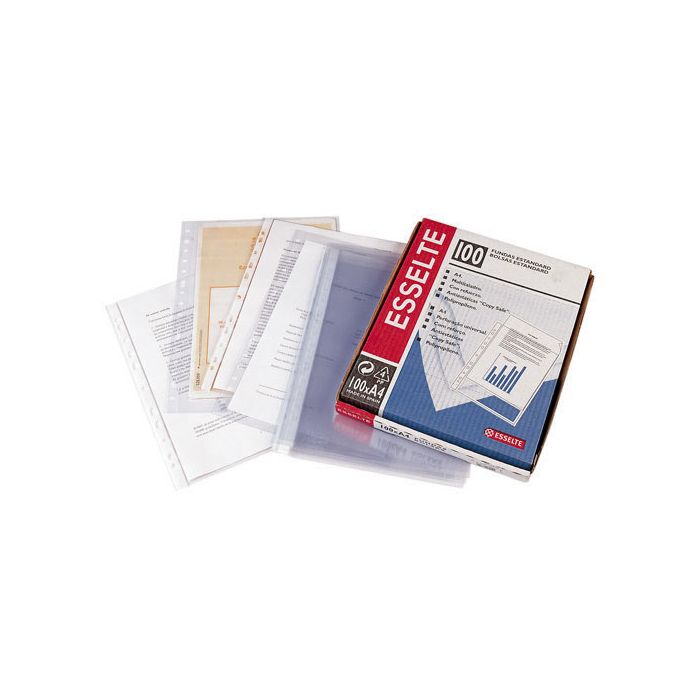 Funda multit. esselte a4 (56133) caja 100 unds Funda multit. esselte a4 (56133) caja 100 unds