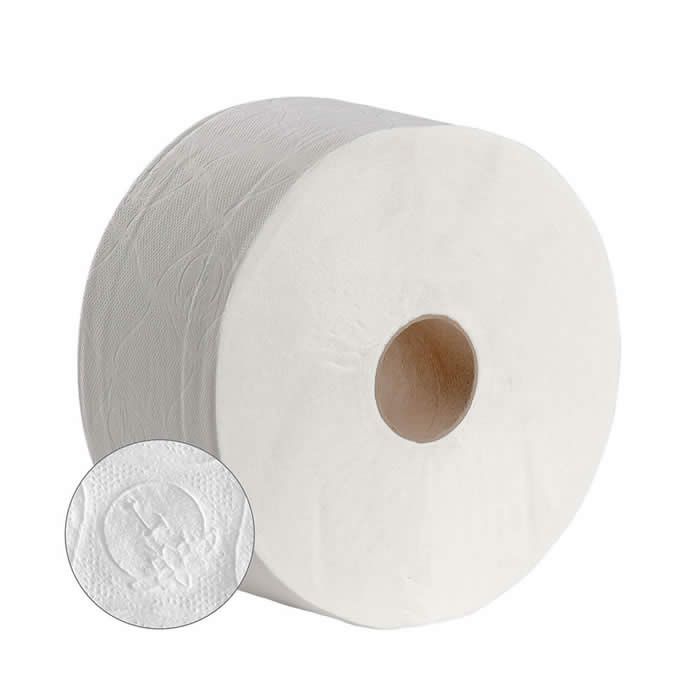 Papel higienico pack 18 rollos jumbo 2 capas 140 m. celulosa dahi (djq29488/1)