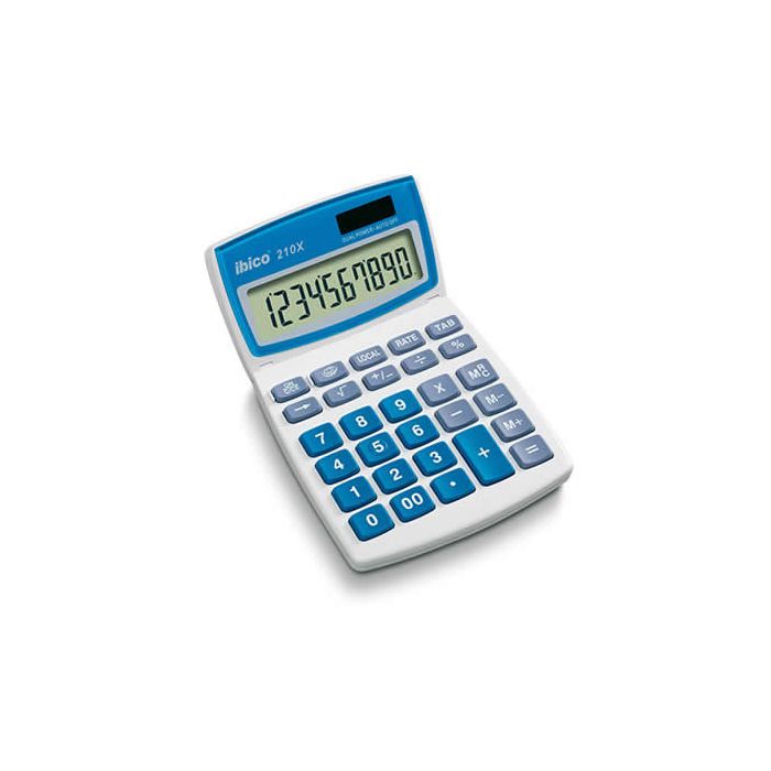Calculadora ibico 210x 10 dígitos (ib410079)