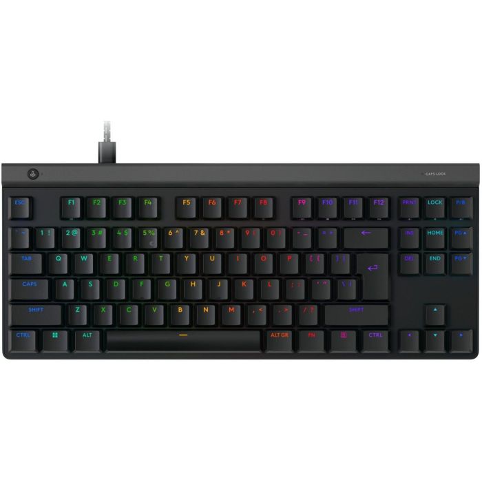 Logitech G515 TKL Teclado Gaming Mecánico Alámbrico QWERTY US Tactile LED RGB Negro para Juegos