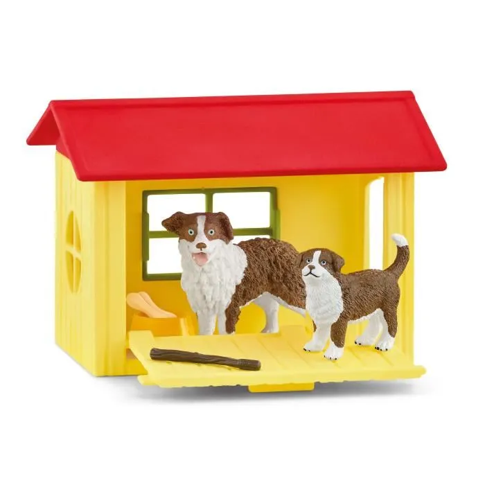 Schleich 42573 Nicho de perros Rangera mundial agrícola 2