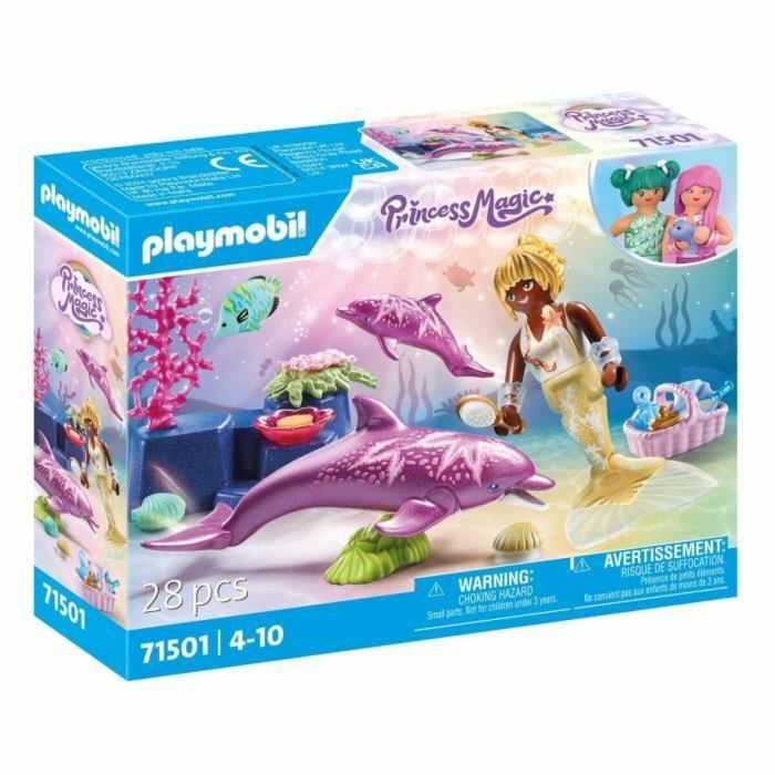 PLAYMOBIL 71501 Sirena con Delfines